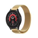 Strap-it Correa milanese Galaxy Watch 5 Pro (dorado) Strap-it Correa milanese Galaxy Watch 5 Pro (dorado)