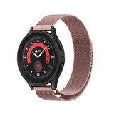 Strap-it Correa milanese Galaxy Watch 5 Pro (rosa) Strap-it Correa milanese Galaxy Watch 5 Pro (rosa)