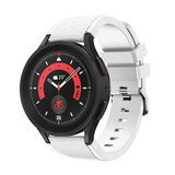 Strap-it Correa silicona Samsung Galaxy Watch 5 Pro (blanca)
