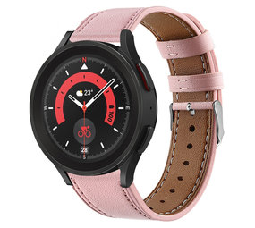 Strap-it Correa cuero Samsung Galaxy Watch 5 Pro (rosa) Strap-it Correa cuero Samsung Galaxy Watch 5 Pro (rosa)