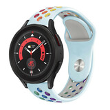 Strap-it Correa deportiva Galaxy Watch 5 Pro (azul claro/de colores) Strap-it Correa deportiva Galaxy Watch 5 Pro (azul claro/de colores)