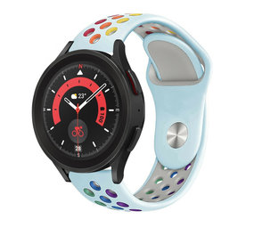 Strap-it Correa deportiva Galaxy Watch 5 Pro (azul claro/de colores) Strap-it Correa deportiva Galaxy Watch 5 Pro (azul claro/de colores)