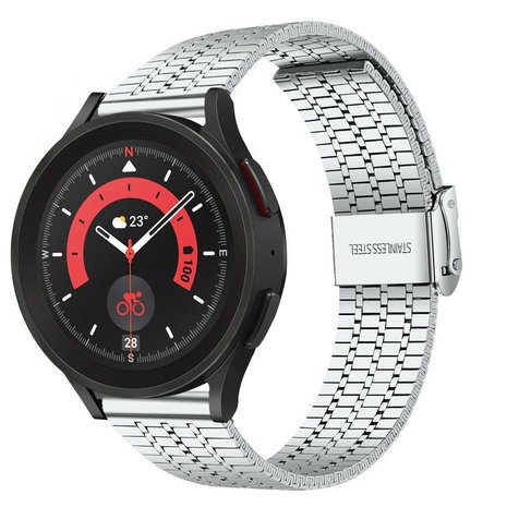 Strap-it Strap-it Correa acero inoxidable Galaxy Watch 5 Pro (plata) Strap-it Strap-it Correa acero inoxidable Galaxy Watch 5 Pro (plata)