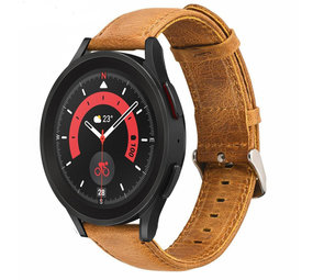 Strap-it Correa cuero Samsung Galaxy Watch 5 Pro (marrón) Strap-it Correa cuero Samsung Galaxy Watch 5 Pro (marrón)
