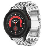 Strap-it Correa acero dragón Galaxy Watch 5 Pro (plata) Strap-it Correa acero dragón Galaxy Watch 5 Pro (plata)