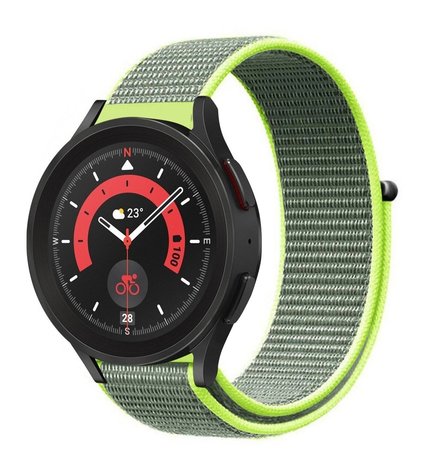 Strap-it Strap-it Correa nylon Samsung Galaxy Watch 5 Pro (fluorescente) Strap-it Strap-it Correa nylon Samsung Galaxy Watch 5 Pro (fluorescente)