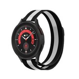 Strap-it Correa milanese Galaxy Watch 5 Pro (negro/blanco) Strap-it Correa milanese Galaxy Watch 5 Pro (negro/blanco)