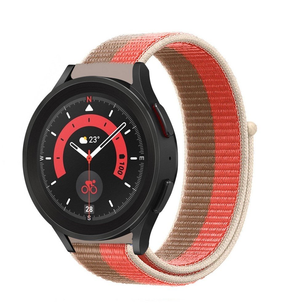 Strap-it Strap-it Correa nylon Samsung Galaxy Watch 5 Pro (pomelo rosa) Strap-it Strap-it Correa nylon Samsung Galaxy Watch 5 Pro (pomelo rosa)