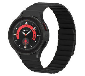 Strap-it Correa silicona magnética Galaxy Watch 5 Pro (negra)