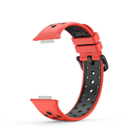 Strap-it Strap-it Correa deportiva Huawei Watch Fit 2 (roja/negra) Strap-it Strap-it Correa deportiva Huawei Watch Fit 2 (roja/negra)