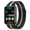 Strap-it Strap-it Correa milanese Huawei Watch Fit 2 (negro/plata) Strap-it Strap-it Correa milanese Huawei Watch Fit 2 (negro/plata)