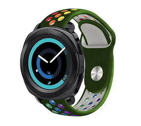 Strap-it Correa deportiva Samsung Gear Sport (color verde militar) Strap-it Correa deportiva Samsung Gear Sport (color verde militar)