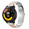 Strap-it Strap-it Correa acero Xiaomi Watch S1 (plata/oro rosa) Strap-it Strap-it Correa acero Xiaomi Watch S1 (plata/oro rosa)