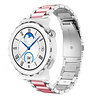 Strap-it Strap-it Correa acero Huawei Watch GT 3 Pro 43mm (plata/rosa) Strap-it Strap-it Correa acero Huawei Watch GT 3 Pro 43mm (plata/rosa)