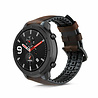 Strap-it Strap-it Correa silicona/cuero Xiaomi Amazfit GTR (negro/Marrón) Strap-it Strap-it Correa silicona/cuero Xiaomi Amazfit GTR (negro/Marrón)
