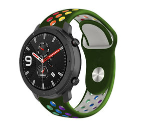 Strap-it Correa deportiva Xiaomi Amazfit GTR (verde militar colores) Strap-it Correa deportiva Xiaomi Amazfit GTR (verde militar colores)
