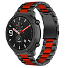 Strap-it Strap-it Correa acero Xiaomi Amazfit GTR (negro/rojo) Strap-it Strap-it Correa acero Xiaomi Amazfit GTR (negro/rojo)