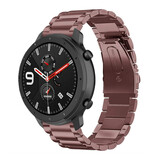Strap-it Correa acero Xiaomi Amazfit GTR (bronce-oro) Strap-it Correa acero Xiaomi Amazfit GTR (bronce-oro)