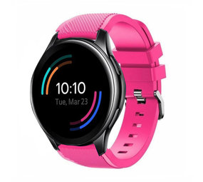 Strap-it Correa silicona OnePlus Watch (rosa brillante)