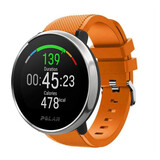 Strap-it Correa silicona twill Polar Ignite (naranja)