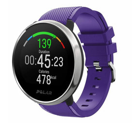 Strap-it Correa silicona twill Polar Ignite (morado)