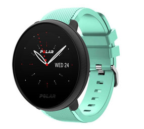 Strap-it Correa silicona twill Polar Ignite 2 (aqua)