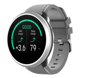 Strap-it Correa silicona twill Polar Unite (gris)