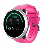 Strap-it Correa silicona twill Polar Unite (rosa intenso)