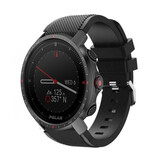 Strap-it Correa silicona twill Polar Grit X Pro (negra)