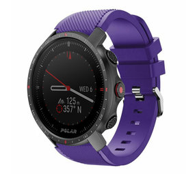 Strap-it Correa silicona twill Polar Grit X Pro (morada)