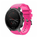Strap-it Correa silicona twill Polar Grit X Pro (rosa intenso)