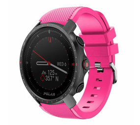 Strap-it Correa silicona twill Polar Grit X Pro (rosa intenso)