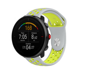 Strap-it Correa deportiva Polar Vantage M (gris/amarillo) Strap-it Correa deportiva Polar Vantage M (gris/amarillo)