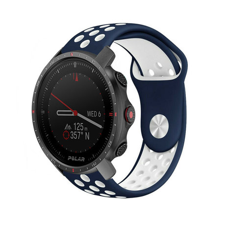 Strap-it Strap-it Correa deportiva Polar Grit X Pro (azul/blanco) Strap-it Strap-it Correa deportiva Polar Grit X Pro (azul/blanco)