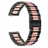Strap-it Strap-it Correa acero Fossil Gen 5e - 42mm (negra/rosa) Strap-it Strap-it Correa acero Fossil Gen 5e - 42mm (negra/rosa)