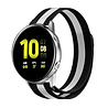 Strap-it Strap-it Correa milanese Samsung Galaxy Watch Active (negro/blanco) Strap-it Strap-it Correa milanese Samsung Galaxy Watch Active (negro/blanco)