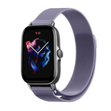 Strap-it Correa milanese Amazfit GTS 3 (morado claro) Strap-it Correa milanese Amazfit GTS 3 (morado claro)