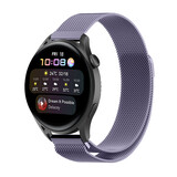 Strap-it Correa milanese Huawei Watch 3 (Pro) (morado claro) Strap-it Correa milanese Huawei Watch 3 (Pro) (morado claro)