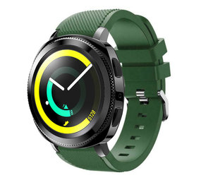 Strap-it Correa silicona Samsung Gear Sport (verde militar)