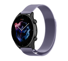 Strap-it Correa milanese Amazfit GTR 3 (Pro) (morado claro) Strap-it Correa milanese Amazfit GTR 3 (Pro) (morado claro)