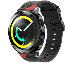 Strap-it Correa camuflaje Samsung Gear Sport (roja) Strap-it Correa camuflaje Samsung Gear Sport (roja)