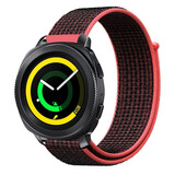 Strap-it Correa nylon Samsung Gear Sport (negra/roja) Strap-it Correa nylon Samsung Gear Sport (negra/roja)