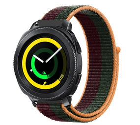 Strap-it Correa nylon Samsung Gear Sport (oscuro cereza) Strap-it Correa nylon Samsung Gear Sport (oscuro cereza)