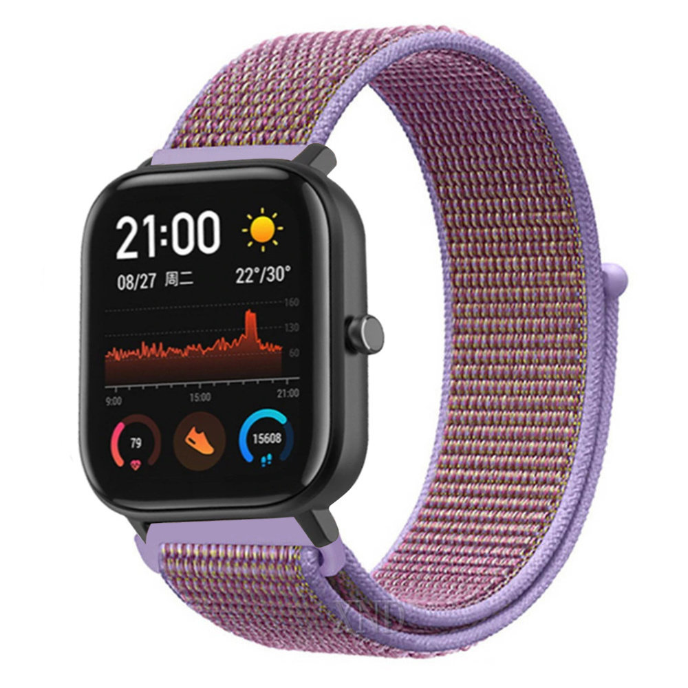 Strap-it Strap-it Correa nylon Xiaomi Amazfit GTS (lila) Strap-it Strap-it Correa nylon Xiaomi Amazfit GTS (lila)