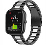 Strap-it Strap-it Correa acero Xiaomi Amazfit GTS (negro/plata) Strap-it Strap-it Correa acero Xiaomi Amazfit GTS (negro/plata)