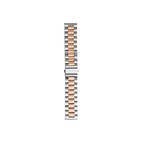 Strap-it Strap-it Correa acero Amazfit GTS 3 (plata/oro rosa) Strap-it Strap-it Correa acero Amazfit GTS 3 (plata/oro rosa)