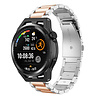 Strap-it Strap-it Correa acero Huawei Watch GT Runner (plata/oro rosa) Strap-it Strap-it Correa acero Huawei Watch GT Runner (plata/oro rosa)