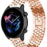 Strap-it Strap-it Correa acero pez Amazfit GTR 3 (Pro) (oro rosa) Strap-it Strap-it Correa acero pez Amazfit GTR 3 (Pro) (oro rosa)