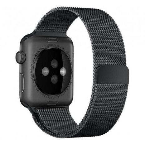 Strap-it Strap-it Correa milanesa Apple Watch 8 (negra) Strap-it Strap-it Correa milanesa Apple Watch 8 (negra)