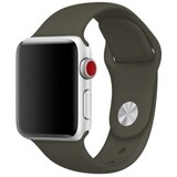 Strap-it Correa silicona Apple Watch 8 (verde oscuro)